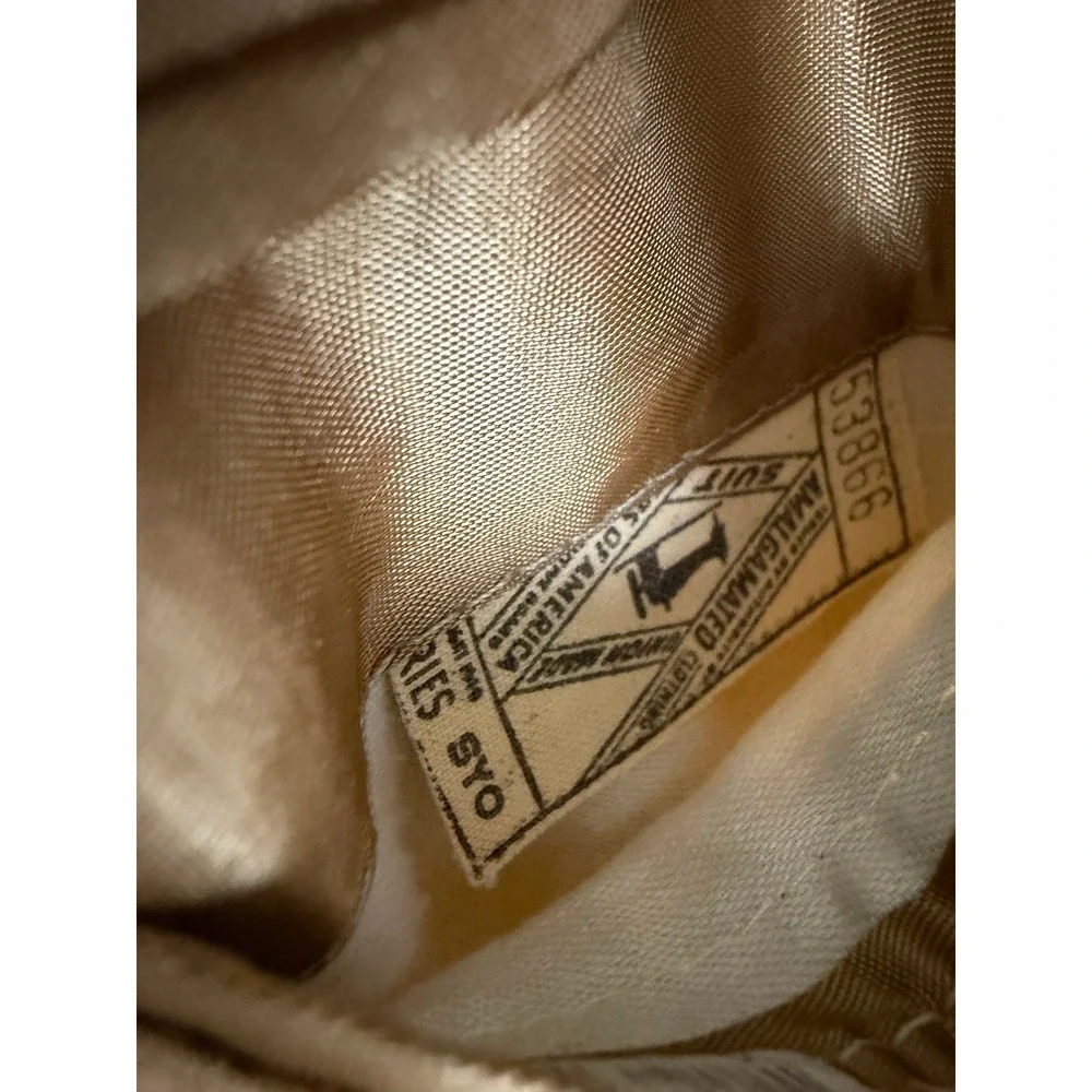 Vintage 60s Wallachs 100% Camel Hair Sport Coat Blazer Tan 42L Bespoke Mens